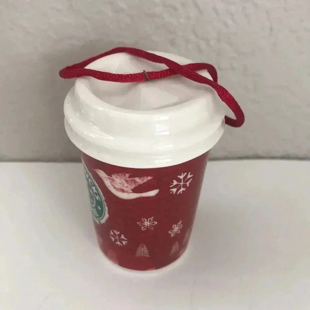 Starbucks Red Reindeer Ornament - Picture 3 of 4